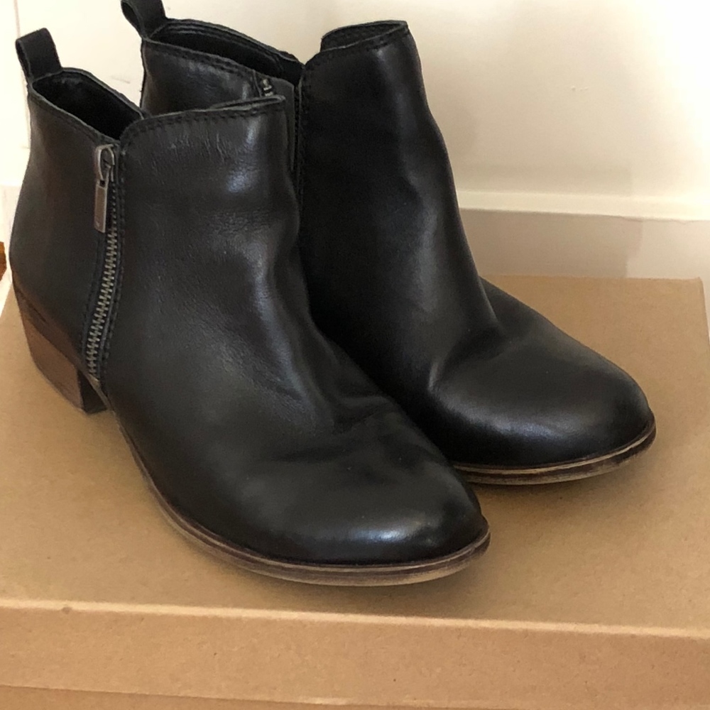 Lucky Brand Basel Booties, Size 7.5